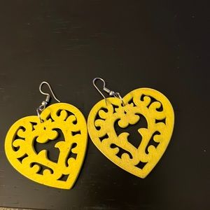 Heart shaped earrings